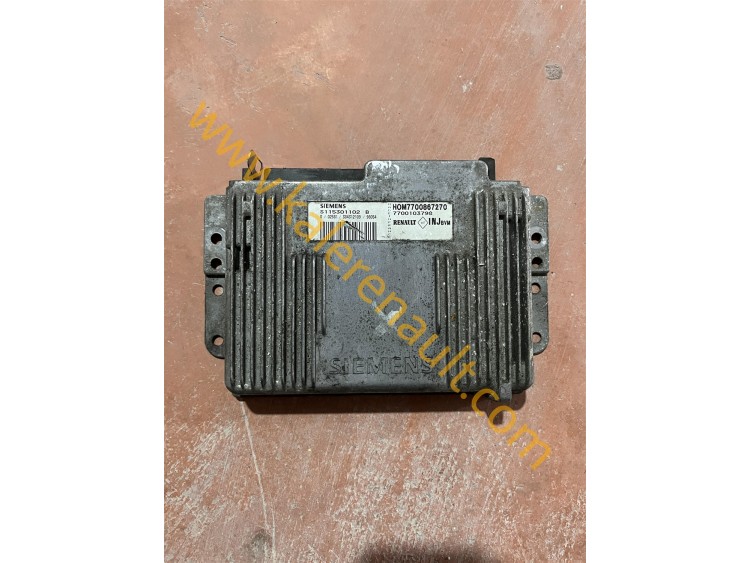 Renault Clio 2 1.6 Motor Enjeksiyon Beyni HOM7700867270 7700103798