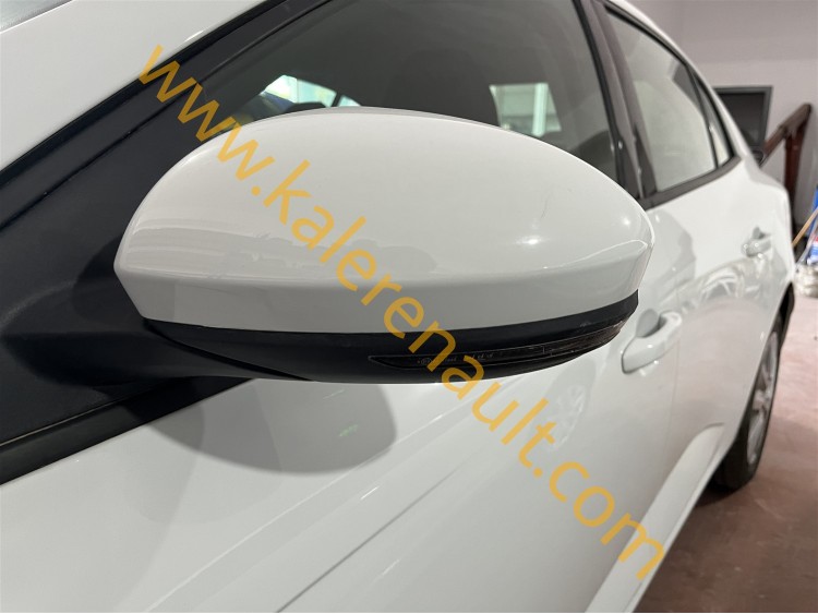 Renault Megane 4 Sol Dikiz Aynası (Beyaz)